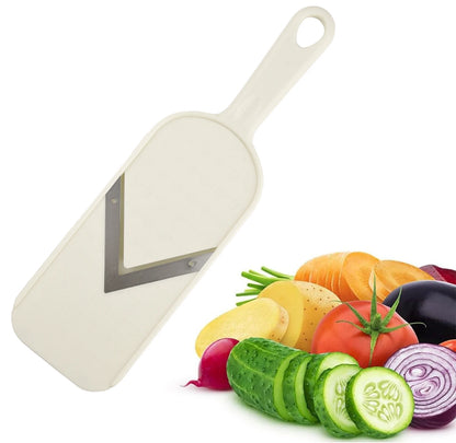 Multi Handheld Mandoline Slicer - Stainless Steel V Blade