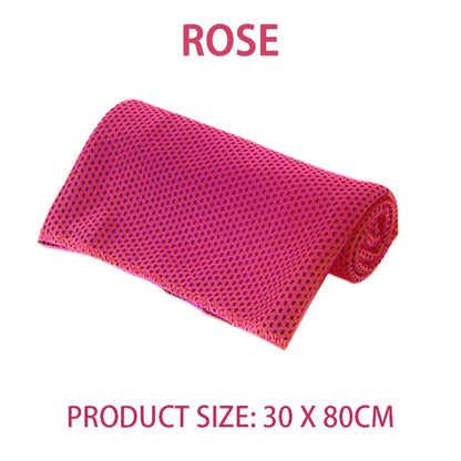 Cooling Towel Quick-Dry Microfiber Sports Cooling Towel for Gym, Running, Workout & Outdoor Fitness