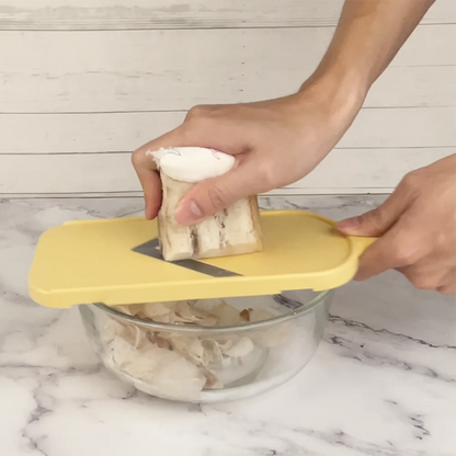 Multi Handheld Mandoline Slicer - Stainless Steel V Blade