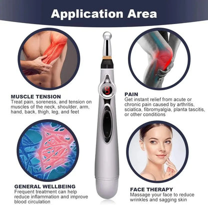 Electronic Acupuncture Massage Pen