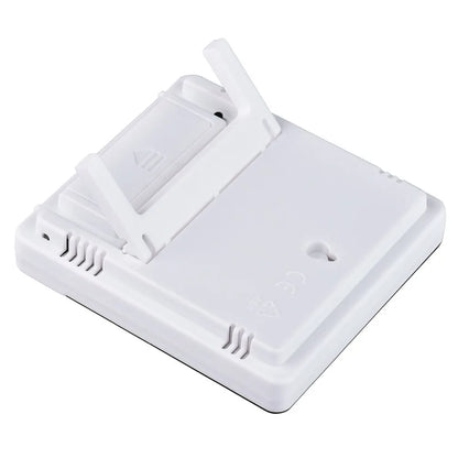 Electronic Clock Temperature Humidity Meter Weather Station for Home With Alarm LED Thermometer Thermo-Hygrometer Multifunction