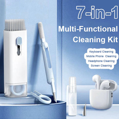Electronics Cleaning Kit - 7-in-1 for Laptop, Keyboard, Screen & Earphones