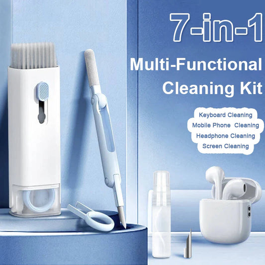 Electronics Cleaning Kit - 7-in-1 for Laptop, Keyboard, Screen & Earphones
