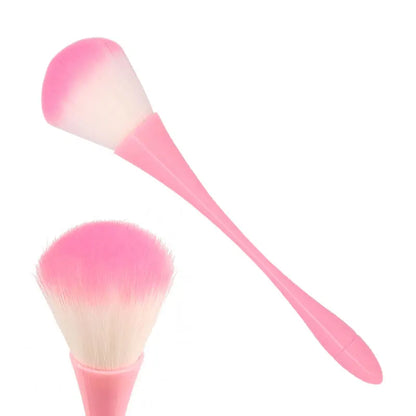 Rose Golden Fan Makeup Brush,Cosmetic Brush Loose Powder Brush ,Highlighting Brush Blush Brush-Soft Hair Makeup Fixing