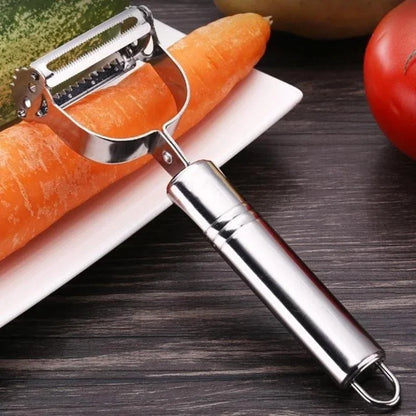 Stainless Steel 2-in-1 Vegetable Peeler & Grater