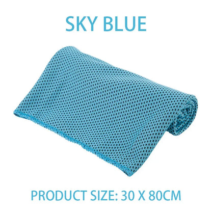 Cooling Towel Quick-Dry Microfiber Sports Cooling Towel for Gym, Running, Workout & Outdoor Fitness