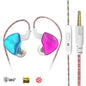 Original QKZ AK6 In Ear Earphone 6 Dynamic Driver Unit Headphone With Mic Stereo Sports HIFI Subwoofer Headset Monitor Earbuds
