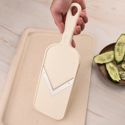 Multi Handheld Mandoline Slicer - Stainless Steel V Blade